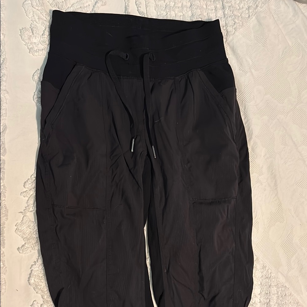 Lululemon Athletica Black dancer Straight Leg Pants with Relaxed Fit
